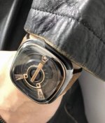 I've seen the brand Sevenfriday before. My boyfriend immediately fell in love w