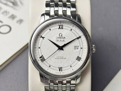 Men's watch 22 years complete set of Omega De Ville series 424.10.40.20.02 5 au