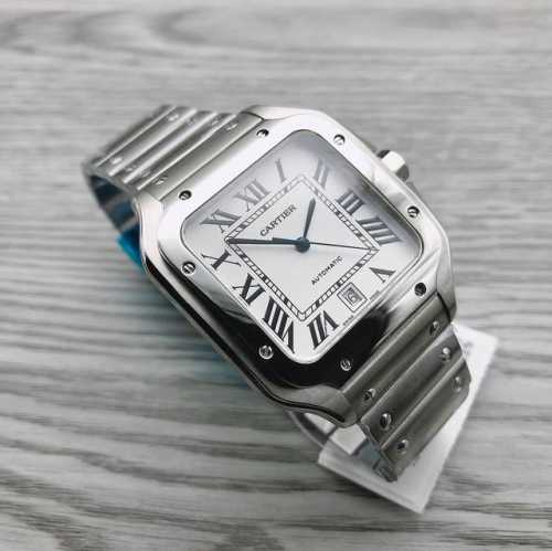 Cartier Santos series Wssa0018 mechanical men's watch, original mold, excellent
