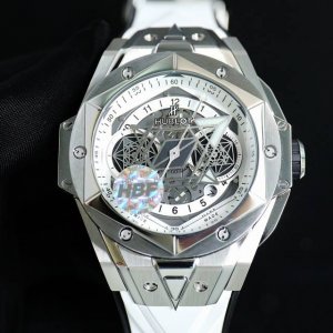 Factory Hublot DDD's new Big Bang Sang Bleu II Tattoo watch once again collabora