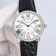 The Cartier London men's watch collection, featuring white gold diamonds and 70