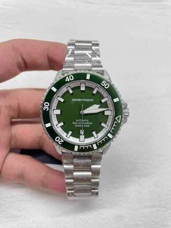 Jungle Stalker Mechanical Awakening Ar60088 Armani 42mm Mechanical Diving Watch - Click Image to Close