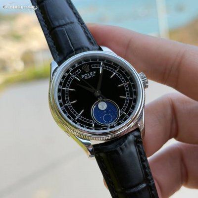r+ Rolex-Cellini Moon Phase Model Officially Unified Weight: About 120G Origi
