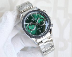 Latest Omega Seamaster Series with Steel Bracelet: Type: Premium Men's Watch; M