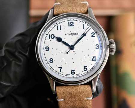 Factory New Arrival: The Longines "Little Freckles" watch case, a 38.5mm stainle - Click Image to Close