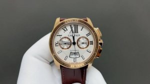 Cartier Calibre series original imported 9100 movement, zero refurbishment, ori
