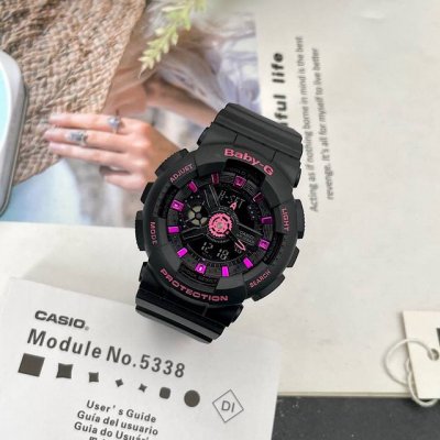 Casio Ba-110Pl Colorful and Cute Women's Watch Aurora Borealis Casio Baby-G New