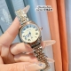 Rose gold diamond face Roman face Cartier-Cartier women's watch is young and go