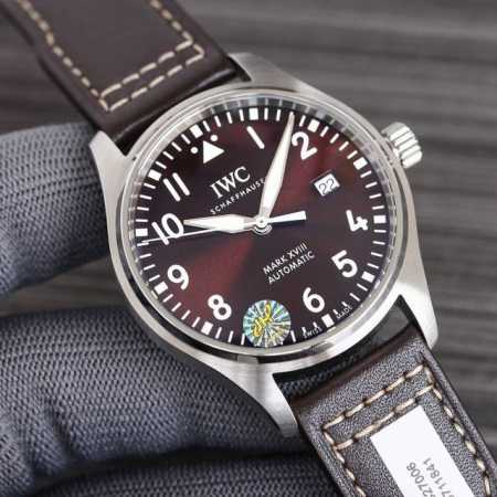 Upgraded version of IWC Pilot Mark XVIII series super copy upgrade as follows: 1 - Click Image to Close