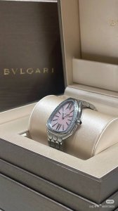serpenti Seduttori Watch The Exquisite Pink Mother-Of-Pearl Dial And The Uniq