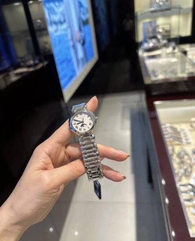 Kl Coke Factory P Longines Elegant Series Heart Moon Women's Watch Brilliant Hea