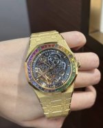 Gr new product, new Audemars Piguet! Rainbow 15412Bcadumars Piguet Audemars Pigu