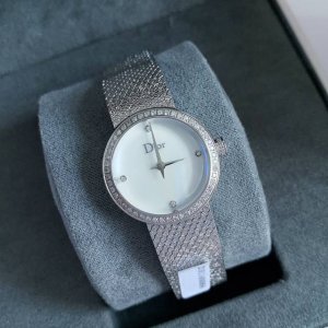 Original quality real diamond Dior watch La D De Dior Satine series high-end fai