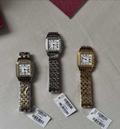 White diamond and gold diamond shipment photos Cartier Cheetah Swiss movement D - Click Image to Close