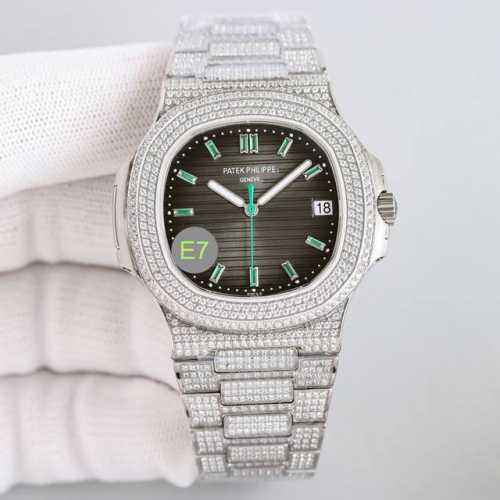 The closest to the genuine 8.3mm full-diamond Nautilus!!! E7 Factory proudly pr