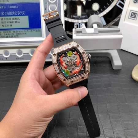Richard Mille RM57-01 Koi Carp "Year After Year" Fish. The lifelike koi carp tot - Click Image to Close