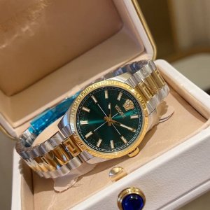 Versace Millenyium Lady watch, with the brand's iconic Medusa and Versace Logo a