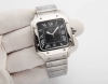 White Steel. Color 20. One Of Cartier's Most Classic Series, Santos Brand: Carti