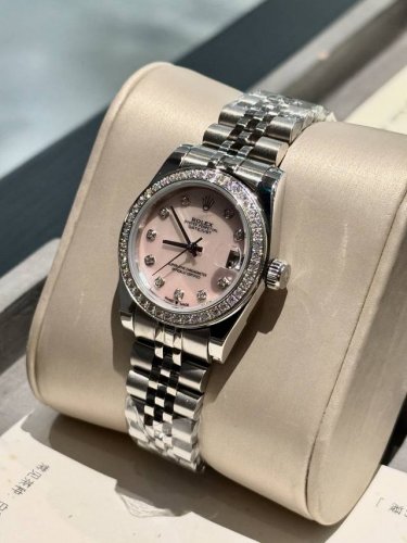Rolex Datejust Series Classic Women's Solid Steel Band - Original Press Buckle I