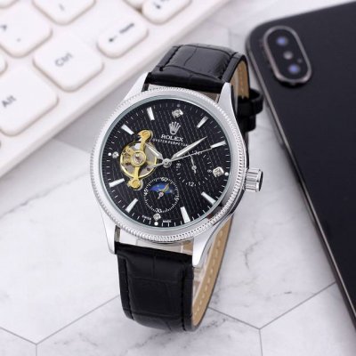 White: , Gold: , Rolex 1 Rolex 9-Wheel Automatic Sun, Moon And Star Mechanical,