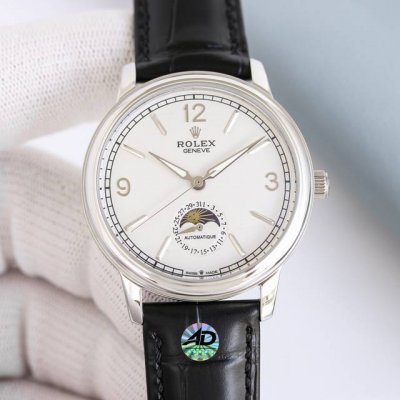 the latest masterpiece from Taiwan, the top-of-the-line Rolex Cellini Moon Phase