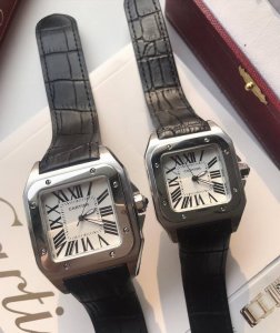 Cartier-Santos couple's watches are now available. Cartier is a French watch and