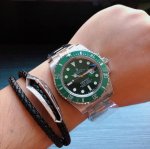 Rolex Green Submariner 3135 Movement Latest Replica Disassembly Report Price P S