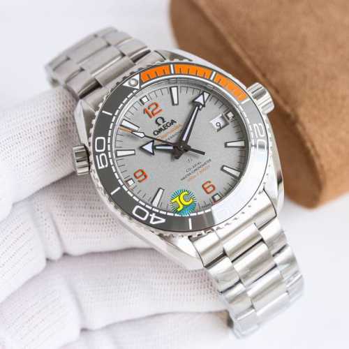 Tvs Omega Planet Ocean 600m Diver's Watch in "Quarter Grey Orange" is a hit. It