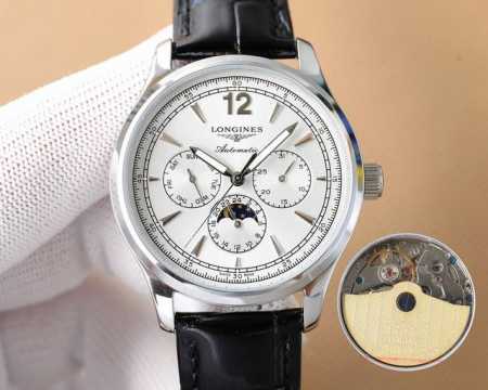 White case, rose gold, steel strap +20. New Isomia, multi-function moon phase f - Click Image to Close