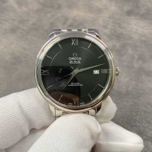 Omega De Ville Series Watch. Elegant And Slim Design, Paired With A Simple And E