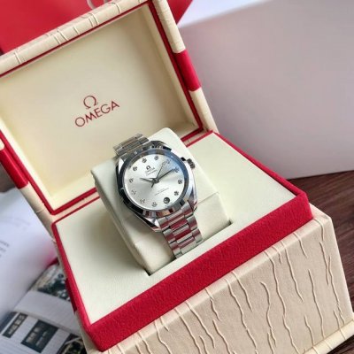 Omega Seamaster Series Female Model 22010342060001 Dial Size 38Mm Moderate Size