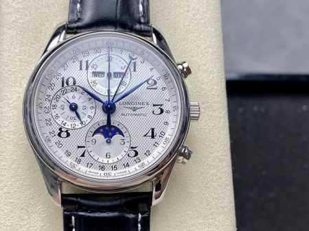 a newly crafted ceiling-mounted Longines L2.773.4 eight-hand moon phase multifun - Click Image to Close