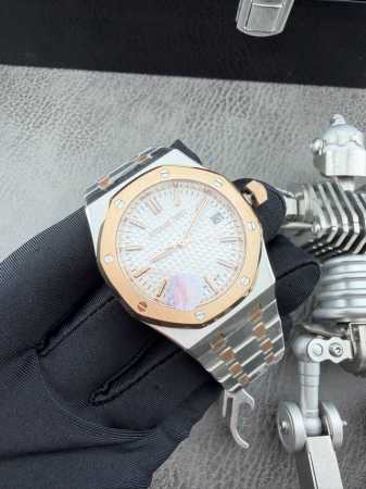 Zf Another masterpiece! Audemars Piguet Royal Oak 15450St unisex watch. 37mm dia - Click Image to Close