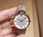 was asked about the Armani classic starry sky watch, the dial is full of diamon