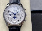 a newly crafted ceiling-mounted Longines L2.773.4 eight-hand moon phase multifun
