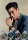 Longines Conquest, the king of water, comes with glory. Cutting through the wave