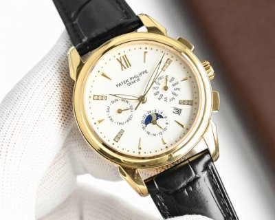 White - Gold Tw Taiwan Factory 2025 Latest Masterpiece Patek Philippe Perpetual