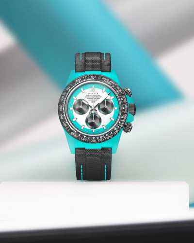 Tw factory's Rolex Cosmograph Daytona series carbon fiber custom edition. This w