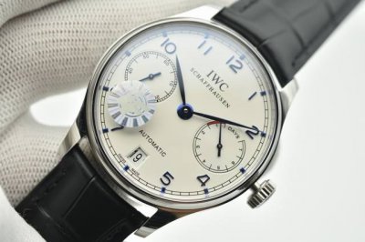 Zf Iwc Portuguese Series 7-Day Power Reserve Mechanical Watch, Model Iw500713. T