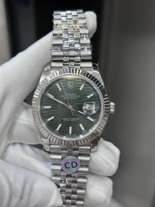 Exclusive Photos of the Rolex Datejust, Model M126334-0030, Wavy Green Dial, Pri