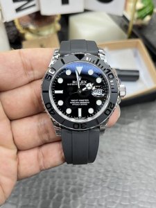Rolex White Gold Yacht-Master Series 42Mm Integrated Automatic Mechanical
