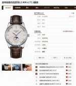 The Longines Master L2.909.4.78.3 Moon Phase Watch Is The Last To Appear. Simple