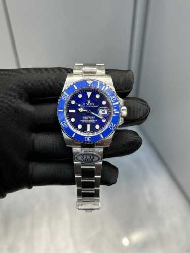 Rolex Submariner Series Blue Ghost 40Mm Size Same Model Movement, Date Display,