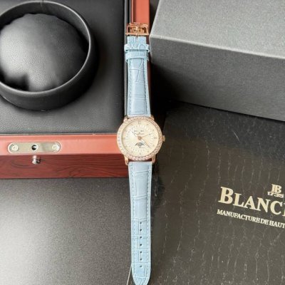 Blancpain Moon Beauty Natural Mother-of-Pearl Dial Women's Watch, JB Women's 366