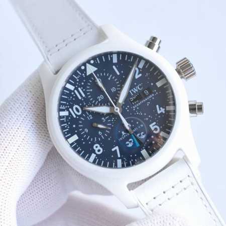 Factory Fully Upgraded Iwc Latest Ceramic Watch The Iwc Pilot's Watch Chronograp - Click Image to Close