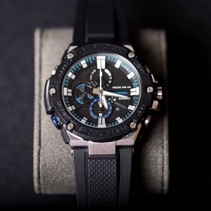 Casio G-Steel Sports Watch For Men Gst-B100-B100Dxxa-1A B200 Six-Hand Sports Wat