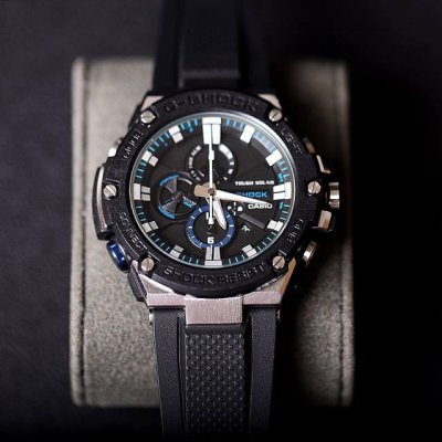 Casio G-Steel Sports Watch For Men Gst-B100-B100Dxxa-1A B200 Six-Hand Sports Wat
