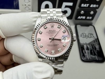 Gs Rolex 31 Cherry Blossom Pink Datejust - Real Photos! DDD