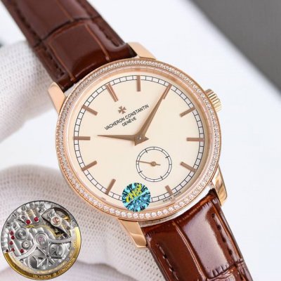 White case, gold case Vacheron Constantin Vc Tradition men's watch. 1. This watc