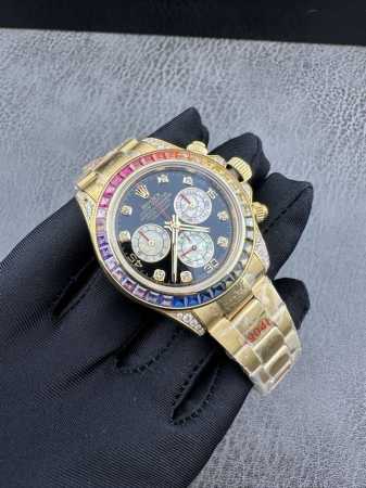 VR's pinnacle of craftsmanship | Rainbow Bezel Daytona, the king of color on you - Click Image to Close